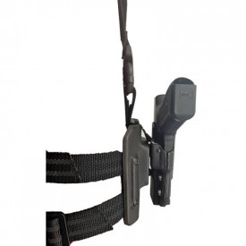 Toc pistol Glock 17,19 din Kydex - Negru