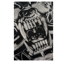 Tricou Brandit Motorhead Print - Negru