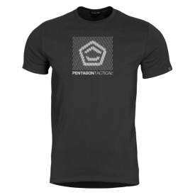 Tricou Pentagon Ageron Parallel - Negru