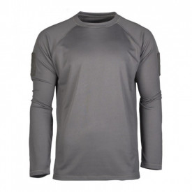 Tricou tactic quickdry maneca lunga - Gri