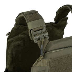 Vesta tactica Cordura QR plate carrier laser‑cut - Oliv