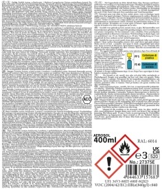 Vopsea militara mata spray 400 ml - Olive Green