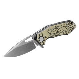 Briceag M-Tac Type 12 Scandinavian Stonewash - Kaki