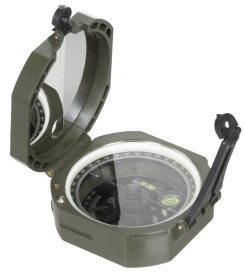 Busola militara MFH US tip M2 din plastic - Oliv