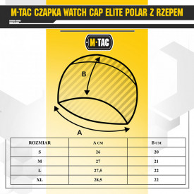 Caciula Elite fleece 260g/m2 - Navy