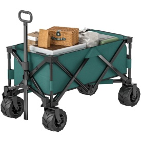 Carucior pentru transport pana la 70 kg 108x55 cm - Verde