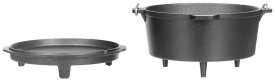 Ceaun din fonta Dutch Oven 3.8 l Fox - Negru