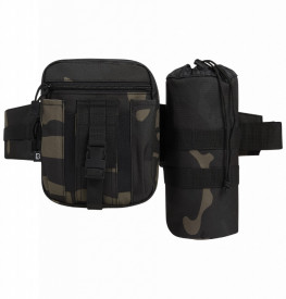 Centura cu pouch si husa pentru bidon - Dark camo