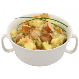 Conserva supa de cartofi cu carnati Wiener 400 g