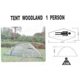 Cort 1 persoana Recon - Woodland
