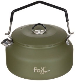 Fierbator Fox din otel inoxidabil 1 litru - Oliv