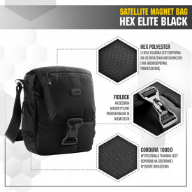 Geanta de umar Satellite Elite Hex M-Tac - Negru