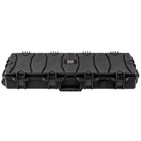 Geanta rigida tip troliu pentru arma Fosco 102 cm - Negru