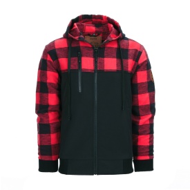 Jacheta Lumbershell - Rosu negru
