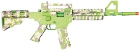 Kit pusca din carton cu munitie din hartie Green Spit