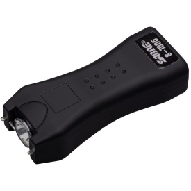 Lanterna mini cu electrosoc Sabre 120 lumeni - Negru