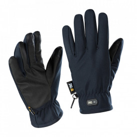 Manusi fleece soft shell Thinsulate - Albastru