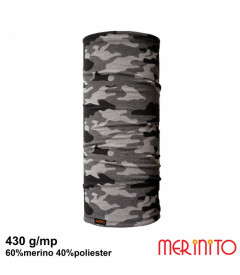 Neck Tube Merinito 240g lana merinos si bambus - Urban
