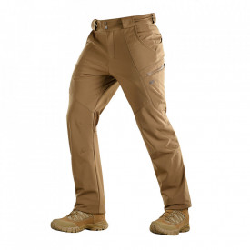 Pantaloni Soft Shell Winter - Coyote