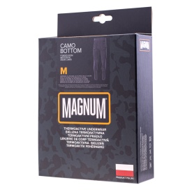 Pantaloni termici MAGNUM CAMO BOTTOM - Negru