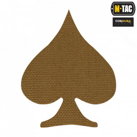 Patch M-Tac Spades laser cut - Coyote