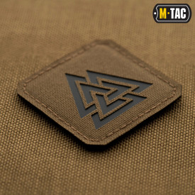 Patch M-tac Valknut laser cut - Coyote