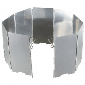 Protectie pliabila anti vant din aluminiu cca. 65 x 13 cm - 9 lamele