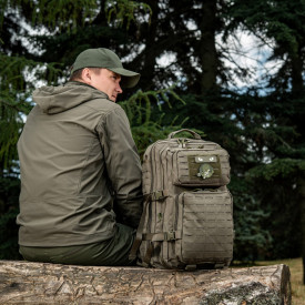 Rucsac Large Assault laser cut M-Tac - Oliv