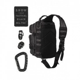 Rucsac militar Tactic ASSAULT Large Black o singura bretea
