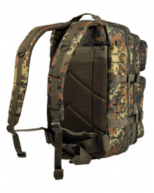 Rucsac militar tactic US ASSAULT laser cut 36 litri - Flecktarn