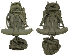Rucsac tactic TR 55 l utilizat - Oliv