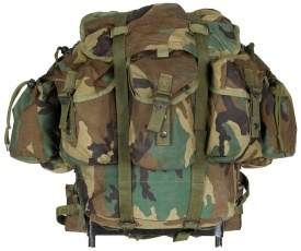 Rucsac tactic TR cu cadru metalic - Woodland
