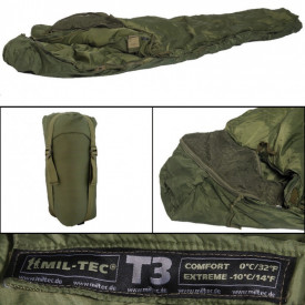 Sac de dormit Tactical 3 - Oliv