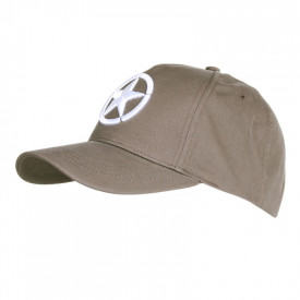 Sapca Baseball Allied Star WWII 3D - Gri