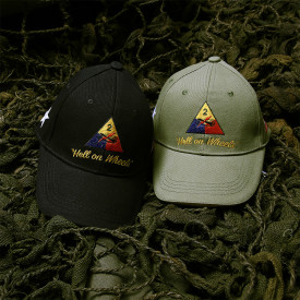 Sapca baseball cap 2nd Armored Division - Verde