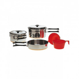 Set de gatit 2 persoane - inox