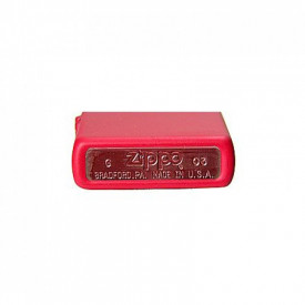 Zippo Red Matte Logo