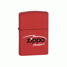 Zippo Red Matte Motorsports