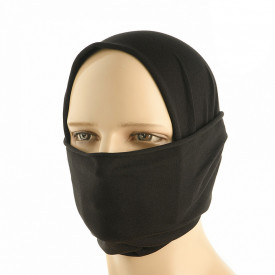 Bandana multifunctionala din bumbac M-Tac - Negru