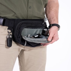 Borseta Pentagon Runner - Negru