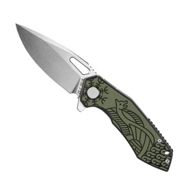 Briceag M-Tac Type 12 Scandinavian Stonewash  - Oliv