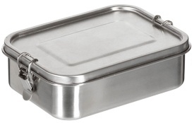 Cutie de alimente Fox Premium din otel inoxidabil 19 x 14.5 x 6.5 cm