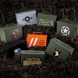 Cutie de munitie Cal. 30 mm Flight Recorder - Portocaliu