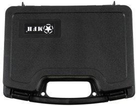 Cutie pentru pistol din plastic mica cu inchidere - Negru
