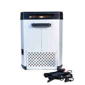 Frigider auto cu compresor smart cooler, cu bluetooth, zona dubla de racire, capacitate 40.2L