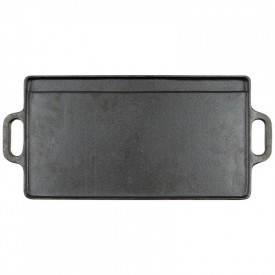 Grill din fonta cu 2 manere 50 x 23 x 1,5 cm