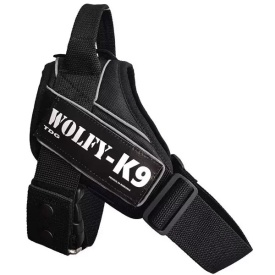 Ham K9 reflectorizant - Negru