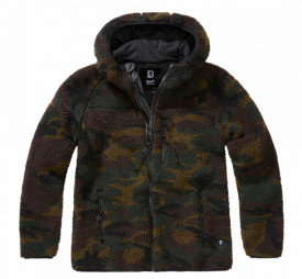 Hanorac Teddyfleece worker dama - Woodland
