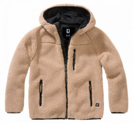 Hanorac teddyfleecejacket copii Brandit - Coyote