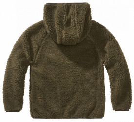 Hanorac teddyfleecejacket copii Brandit - Oliv